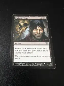 1 x Diabolic Tutor - 10th Edition - MP - MTG - EOF - Image 1