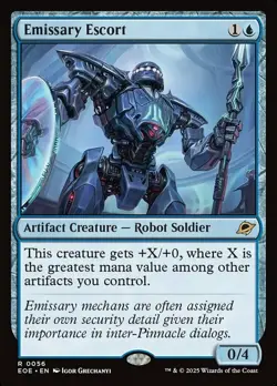 Near Mint, English - 4 x MTG Emissary Escort Edge of Eternities - Image 1