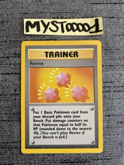 Carte Pokemon Revive 89/102 Set De Base Wizard Anglais Occasion - Image 1