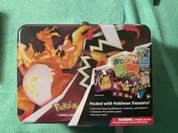 Pokemon TCG Charizard Treasures Lunch Box Tin NEW - Image 2