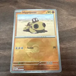 Hippopotas POKE BALL Reverse - 052/131 - Prismatic Evolutions - Pokemon - Image 1