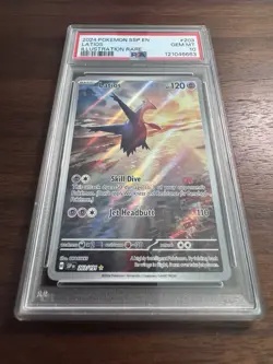 Latios Illustration Rare 203/191 Surging Sparks PSA 10 Pokemon - Image 1