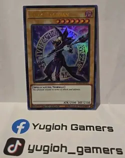 YUGIOH DARK MAGICIAN DUPO LIGHT PLAYED ULTRA - Image 1