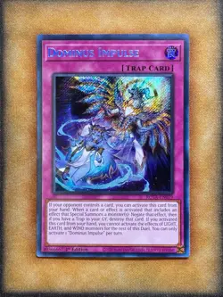 Yugioh Dominus Impulse ROTA-EN079 Secret Rare 1st Ed NM - Image 1
