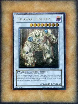 Yugioh Colossal Fighter TU05-EN000 Ultimate Rare VLP - Image 1