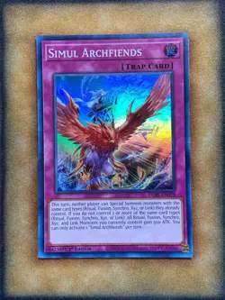 Yugioh Simul Archfiends DABL-EN078 Super Rare 1st Ed NM - Image 1