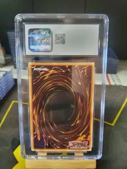 CGC 8 2024 Yugioh Reprint Blue-Eyes Ultimate Dragon Secret Rare RP01-EN000 - Image 2