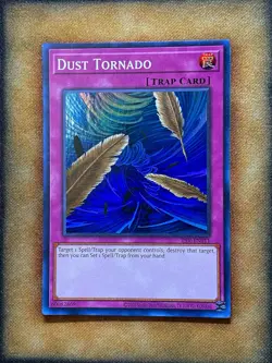 Yugioh Dust Tornado PSV-EN011 Super Rare 25th Anniversary NM - Image 1