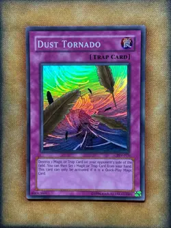 Yugioh Dust Tornado PSV-011 Super Rare Original Print NM - Image 1