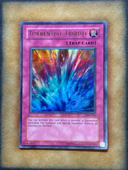 Yugioh Torrential Tribute LON-025 Ultra Rare Original Print LP - Image 1