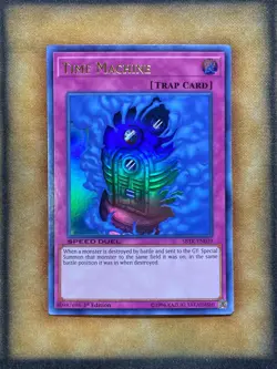 Yugioh Time Machine SBTK-EN039 Ultra Rare Speed Duel 1st Ed NM - Image 1