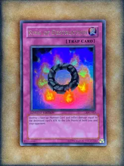 Yugioh Ring Of Destruction IOC-SE3 Ultra Rare Limited Edition LP - Image 1