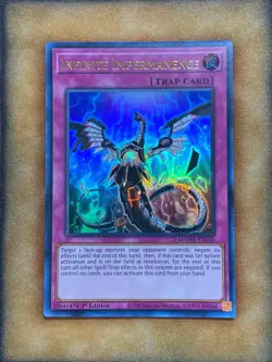 Yugioh Infinite Impermanence MAMA-EN100 Ultra Rare 1st Ed NM - Image 1