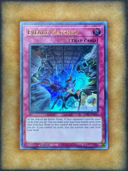 Yugioh Evenly Matched GFTP-EN126 Ultra Rare 1st Ed NM - Image 1