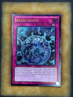 Yugioh Abyss-Sphere ABYR-EN072 Ultimate Rare 1st Ed NM - Image 1