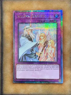 Yugioh Solemn Warning RA02-EN078 Quarter Century Secret 1st Ed NM - Image 1