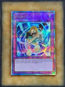 Yugioh Karma Cut RA04-EN128 Quarter Century Secret 1st Ed NM - Image 1