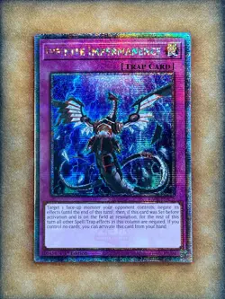 Yugioh Infinite Impermanence RA01-EN075 Quarter Century Secret Rare 1st Ed NM - Image 1