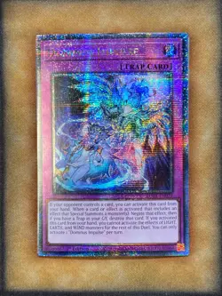 Yugioh Dominus Impulse ROTA-EN079 Quarter Century Secret 1st Ed NM - Image 1