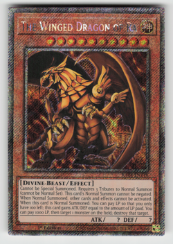 The Winged Dragon of Ra Yugioh RA04-EN118 Platinum Secret Rare PSR NM - Image 1