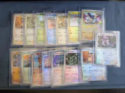 Pokemon Prismatic Evolutions Poke Ball Master Ball 15-Card NM Lot - Nice!! - Image 1