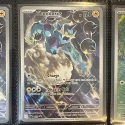 Pokemon TCG Black Bolt and White Flare Thunderus Tornadus Promo Card 209/210 - Image 1