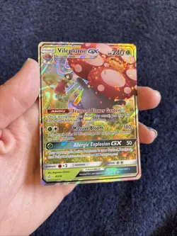 Vileplume GX 4/236 Pokemon Cosmic Eclipse Pokemon Card Pokemon TCG NM - Image 4