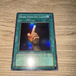 Dark-Piercing Light MP1-015 YUGIOH Super Rare - Heavy Play - Image 1
