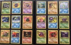 Complete 1st Edition Fossil Uncommon and Common Pokemon Card Set. Near Mint-Mint - Image 1