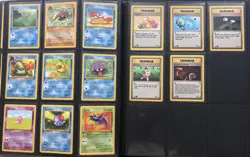 Complete 1st Edition Fossil Uncommon and Common Pokemon Card Set. Near Mint-Mint - Image 2