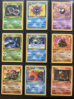 Complete 1st Edition Fossil Uncommon and Common Pokemon Card Set. Near Mint-Mint - Image 3