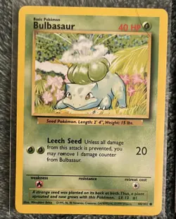Pokemon Lot of 6 Cards Squirtle Bulbasaur Poliwhirl Never Played A04 - Image 2