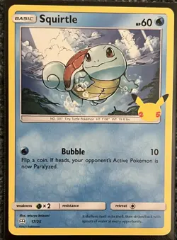 Pokemon Lot of 6 Cards Squirtle Bulbasaur Poliwhirl Never Played A04 - Image 3