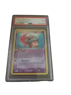 Slowking PSA 7 -14/115 Ex Unseen Forces REVERSE HOLO FOIL Pokemon Card 685 - Image 1