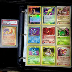 Pokemon Collection Vintage WoTC & PSA Ho-oh 100x Holos Binder Page Cards Lot - Image 1