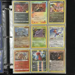Pokemon Collection Vintage WoTC & PSA Ho-oh 100x Holos Binder Page Cards Lot - Image 4