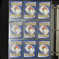 Pokemon Collection Vintage WoTC & PSA Ho-oh 100x Holos Binder Page Cards Lot - Image 5