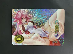 Goddess Sorry- EXV Goddess UR Card Foil Anime - New Set - Image 1
