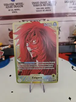 *Proxy One Piece Kalgara OP08-098 Leader Alternative Art Card English Edition - Image 1