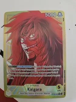 *Proxy One Piece Kalgara OP08-098 Leader Alternative Art Card English Edition - Image 3