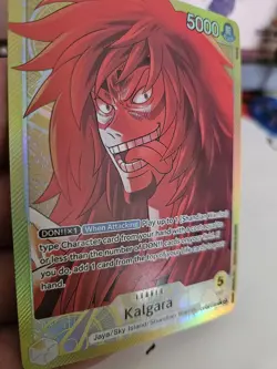 *Proxy One Piece Kalgara OP08-098 Leader Alternative Art Card English Edition - Image 5
