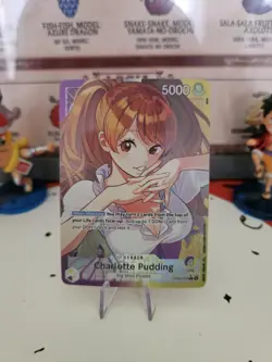 *Proxy Charlotte Pudding OP08-058 Parallel Two-Legend One Piece Card - Image 1
