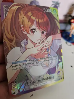 *Proxy Charlotte Pudding OP08-058 Parallel Two-Legend One Piece Card - Image 5