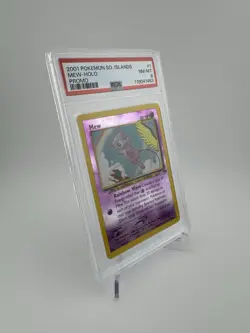 FREE SHIPPING!! - 2001 Pokemon Southern Islands Mew Holo Promo Card PSA 8 NM-MT - Image 2