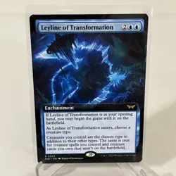 MTG Magic 0372 Leyline of Transformation Rare Borderless Extended Art Card DSK - Image 1