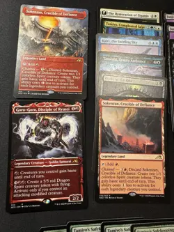 MTG Kamigawa Neon Dynasty Rare Bundle (39 Cards inc Otawara, Kodama, Mirror) - Image 1
