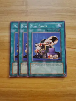 Yu-Gi-Oh - Mass Driver 3X - Full Playset - Image 1