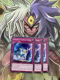 LDS2-EN131 x3 Lunalight Serenade Dance Common Excellent Condition Yugioh - Image 1