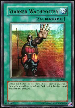 Yu-Gi-Oh! Starker Wachposten SRL-G045 Ultra Rare (EX-NM) OG Old 2002 - Image 1