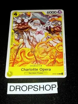 CARTE ONE PIECE ANGLAISE OP03-106 CHARLOTTE OPERA MINT OP03 ENGLISH CARD - Image 1